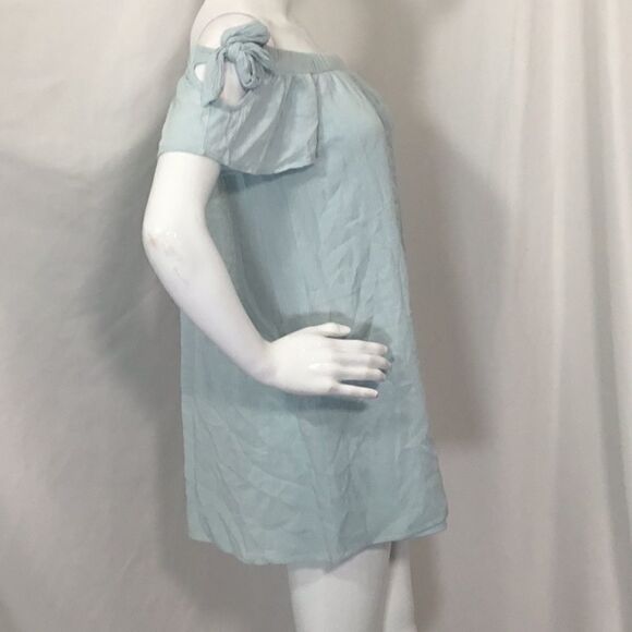 One Clothing Off the Shoulder Shift Dress (H6) - Picture 5 of 6